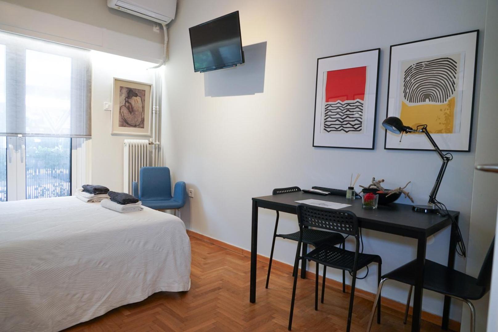 Comfy Studio Apartment Very Close To City Centre Athen Exterior foto